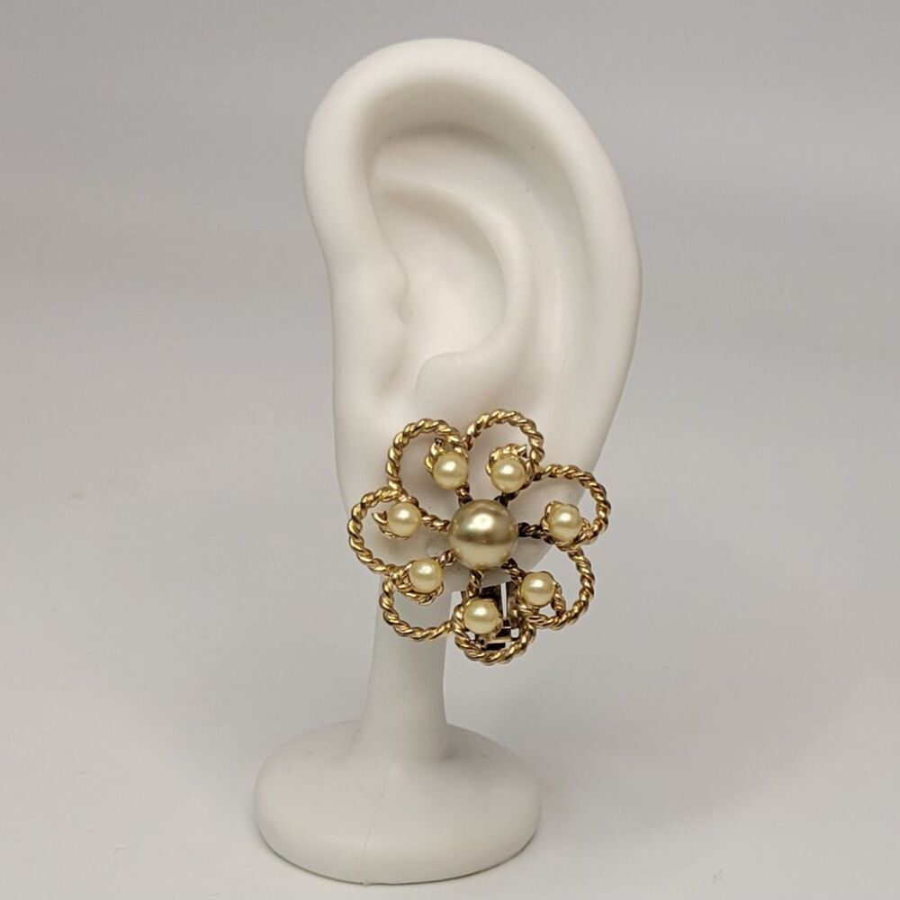 Vtg Bergere Earrings